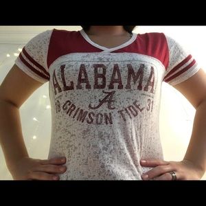Slightly Sheer Alabama Crimson Tide Shirt